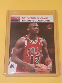 MICHAEL JORDAN ONLY CARD EVER WEARING #12  (WORE FOR 1 GAME)