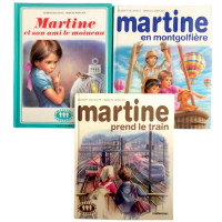 Vintage - 3 Livres série MARTINE