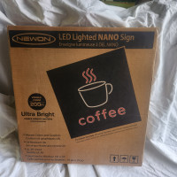 LED Coffee Sign