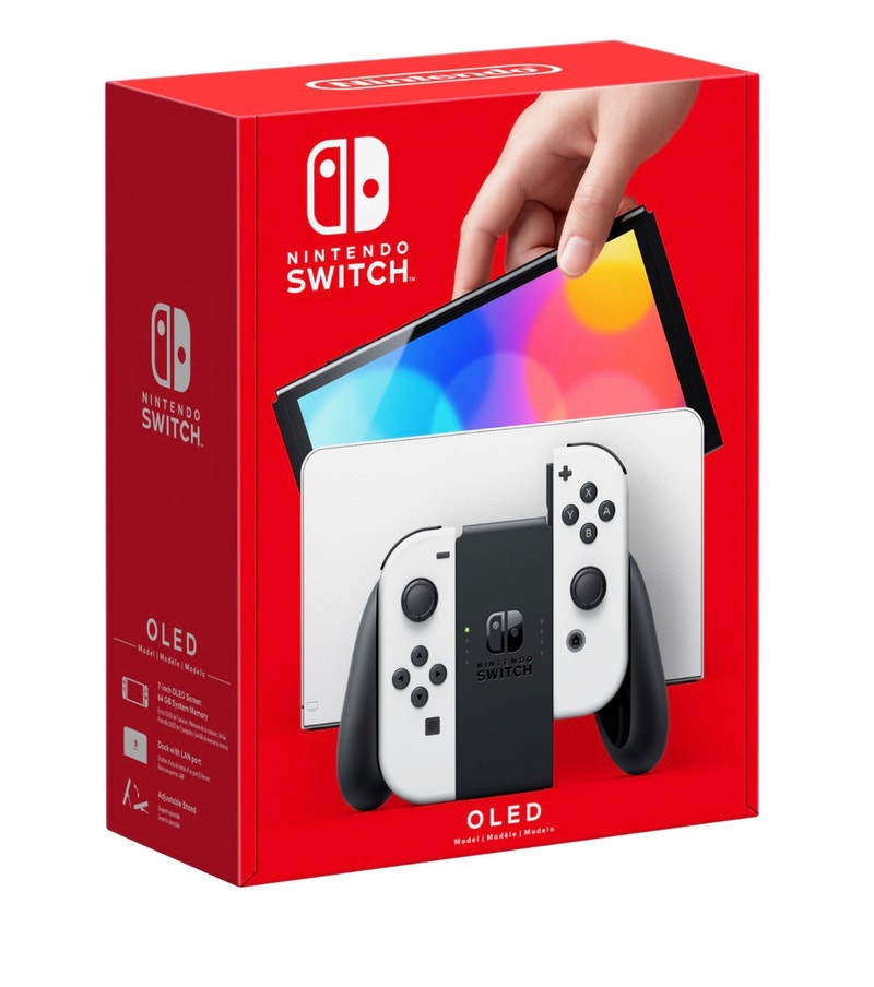 Nintendo Switch (OLED Model) Console White Nintendo Switch City