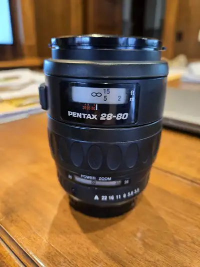Pentax 28 80 AF lens, View more