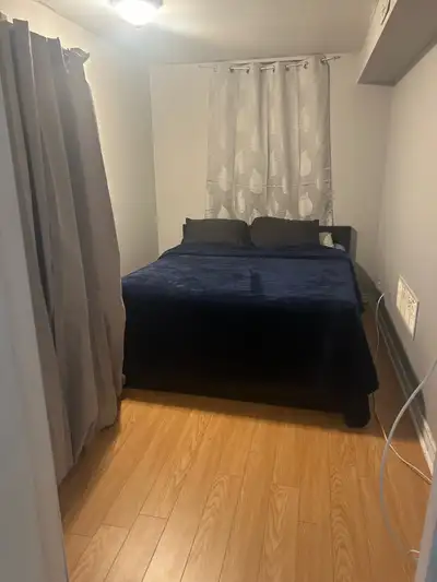 Available asap $900 utilities included or $850 + utilities Room for rent (in a 2 bedroom bsmt apartm...