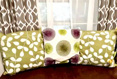 Set of 3 Decorative Pillows | Cushions, View more
