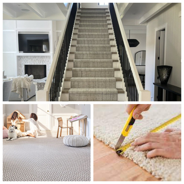 CARPET SALE ROLLS REMNANTS INSTALLATION CARPET STAIR RUNNER in Rugs, Carpets & Runners in City of Toronto - Image 2