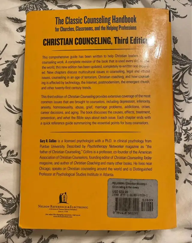 Christian Counseling Book62863266509443121