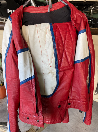 FULL RACING MOTORCYCLE LEATHER SUIT, View more