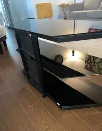 Corner TV stand