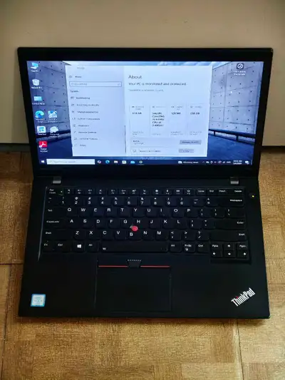 Lanovo ThinkPad laptop T470S with i5 CPU, 12G RAM, 256G SSD, View more