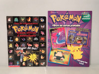 Vintage 1999 Nintendo Pokémon French Sticker Album Poster Books 