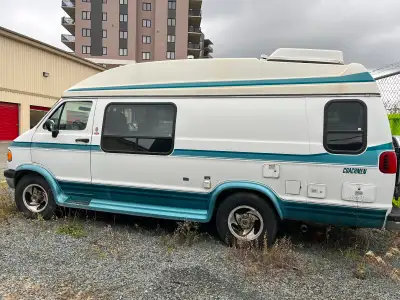 This classic Dodge Coachman camper van is available for purchase. It presents a fantastic opportunit...