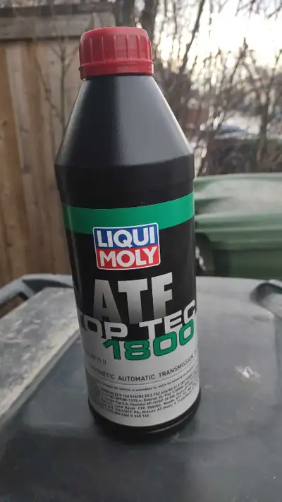 Liqui Moly ATF Top Tec 1800 automatic transmission fluid, designed for various vehicles requiring sp...