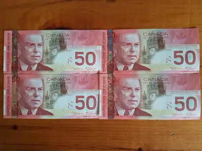2004 Canadian Paper Banknotes, View more