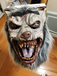 Wolf mask and Gloves 