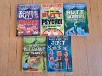 5 for $7 - butt wars books - kids comedy books young adult books