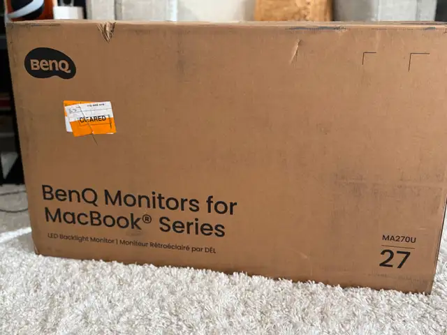 BenQ MA27OU 27" 4K MacBook Monitor (YouTube Review Unit) in Monitors in West Island - Image 11