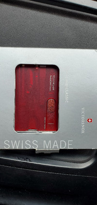 Victorinox Jelly Swiss Card - Red Swiss Army Tool Card