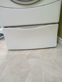 Washer and Dryer Pedestal Drawers