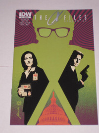 IDW X-Files#1 Season 11 Subscription Cover Variant! comic book