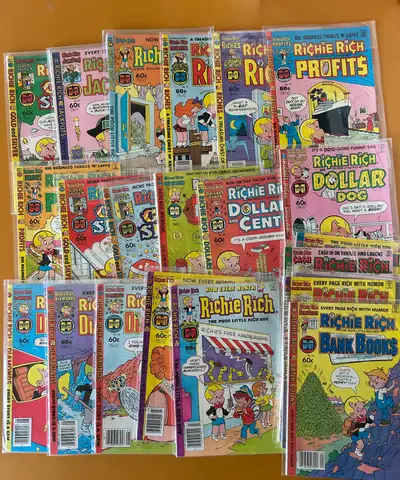 Vintage Richie Rich Comics , View more