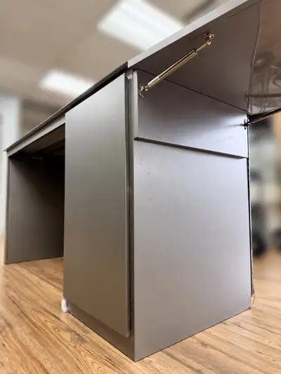 Commercial Stainless Steel Prep Table with Folding Side Panel, View more