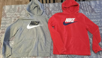 2 hoodies nike garçon xl