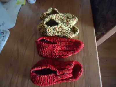 pantoufles tricotées, View more