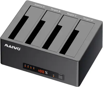 if the ad is up it's available pick up at m9a 0a1 new in box MAIWO 4 Bay Hard Drive Docking Station...