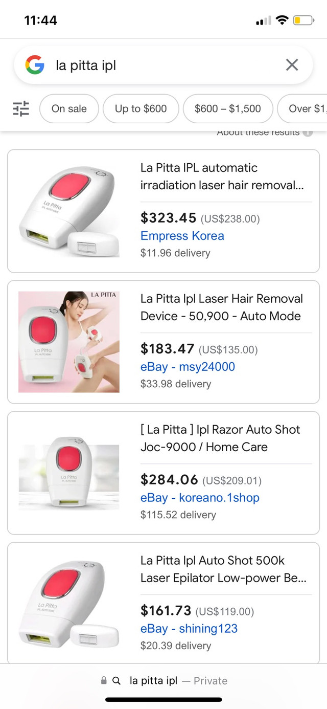 Ipl permanent hair removal laser ($45) in Garage Sales in Edmonton - Image 3