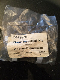 NEW Whirlpool Duet 3979303 Washer or Dryer Door Reversal Kit