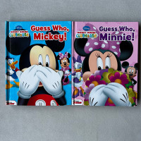 Set of 2 ~ Lift the Flap & Pop Up Books Guess Who…
