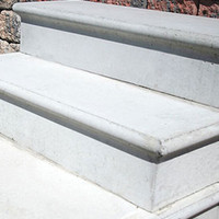 Used 36" Wide Pre-cast Concrete Steps Delivery Installation