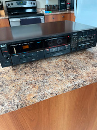 2 Double cassette deck (AKAI and ION)