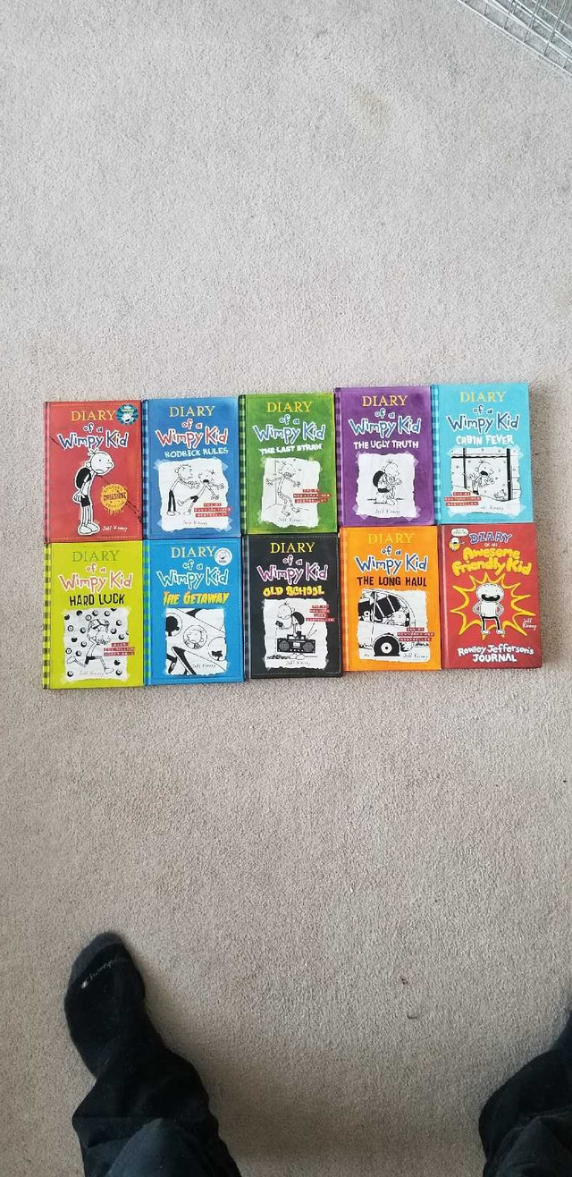 Diary of a wimpy kid books in Children & Young Adult in Calgary