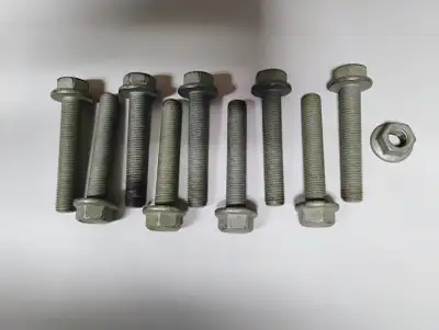 Genuine Mopar Suspension bolts. Mopar part 06512608AA Thread Size: M12 x 1.50, Length: 80.00 mm Hard...