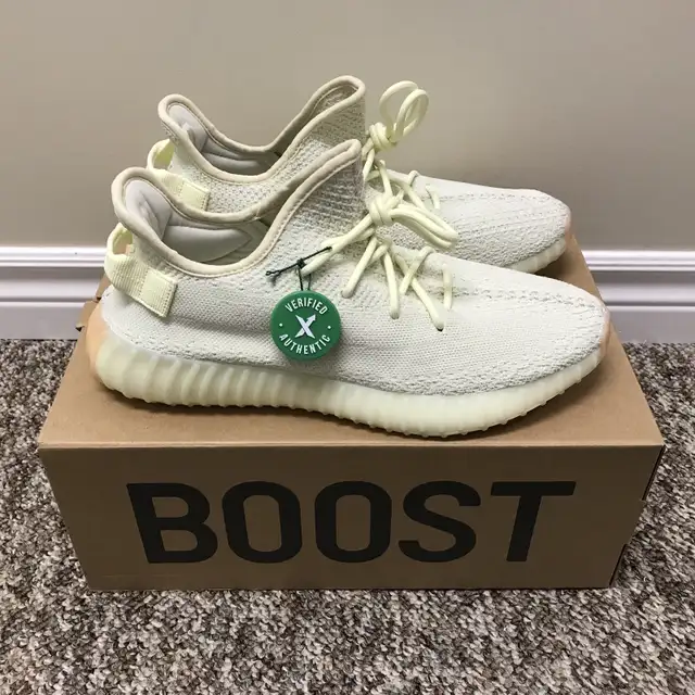 Yeezy 350 V2 Butter, Men’s Size 11.5, New in Men's Shoes in Oshawa / Durham Region - Image 2
