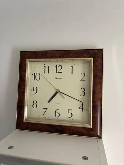 Maruman 12” wall clock , View more