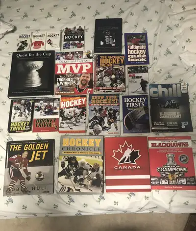 Assorted NHL hockey books, View more