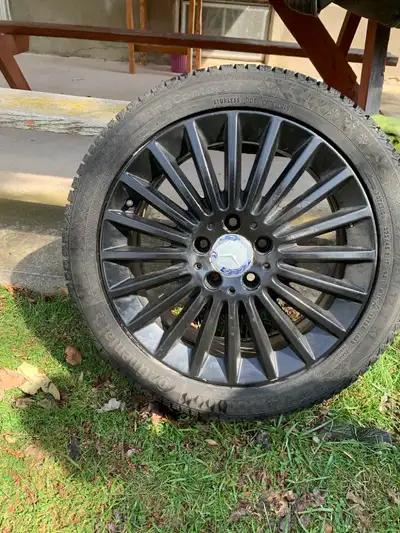 17" OEM Mercedes-Benz Rims & Winter Tires Set of genuine 17-inch OEM rims and winter tires for Merce...