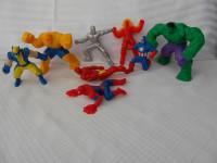 2010 MCDONALDS MARVEL HEROES ENSEMBLE 8 FIGURINES ¤SPIDER-MAN