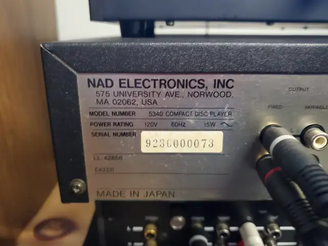 NAD SYSTEM 3020I AMPLIFIER, 5340 CD, 6150C CASSETTE SERVICED in Stereo Systems & Home Theatre in Markham / York Region - Image 7