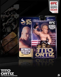 Tito Ortiz USA Flag Round 5 UFC Fan Expo Limited Edition