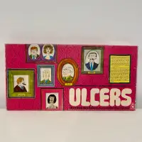 ULCERS BOARD GAME COMPLETE VINTAGE SET W/ MANUALS 1969 ORIGINAL