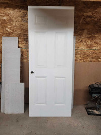 32" x 79" steel insulated door