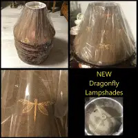 BRAND NEW Dragonfly Lampshades - $10 each