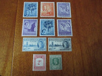 GSGS.  SEYCHELLES.  LES SEYCHELLES. TIMBRES. STAMPS.