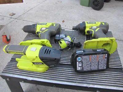 Ryobi 18V+one  Tools  Package 1 for Sale, View more