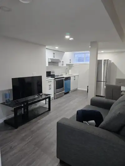New furnished Basement available for short term rental