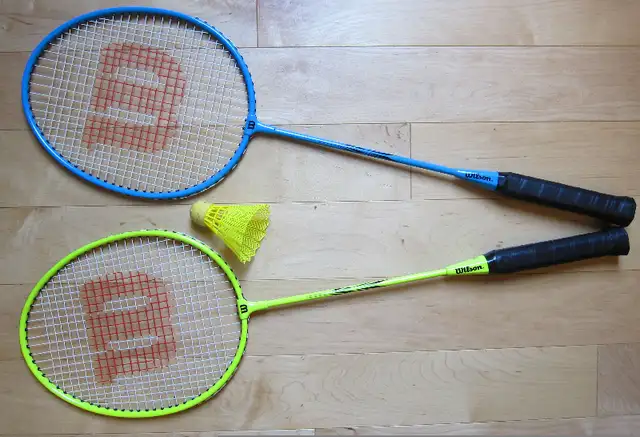 WILSON BADMINTON RACKETS RACQUETS RACKET X 2 in Tennis & Racquet in Ottawa - Image 8