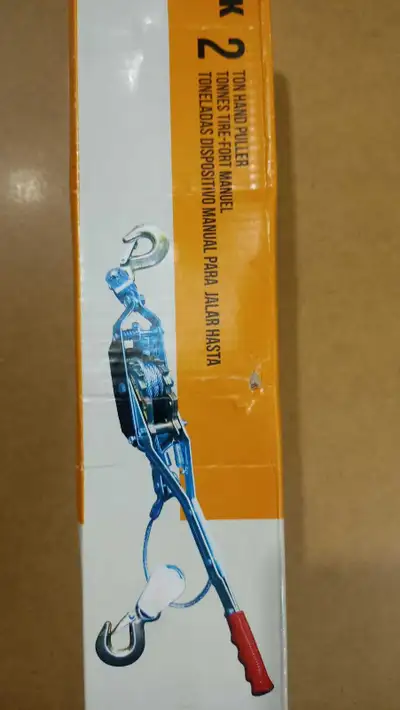 Hand Puller up to 2 ton Brand New