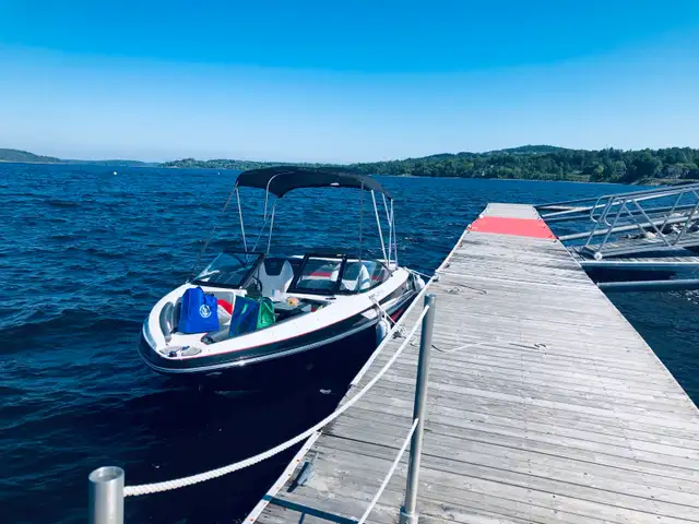 21 ft Larsen LSR 2000 speed boat in Powerboats & Motorboats in Saint John - Image 4